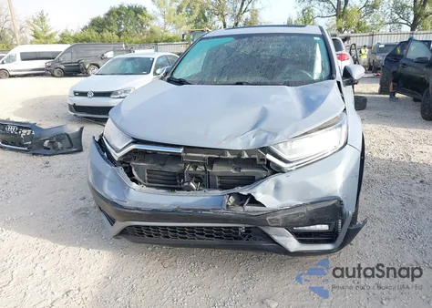 2021 Honda Cr-V Hybrid Ex-L из США, поврежденный, VIN 7FART6H82ME006275